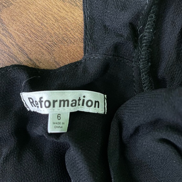 Reformation Black Blouse - Picture 6 of 9